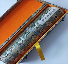 濠江书画装裱案例